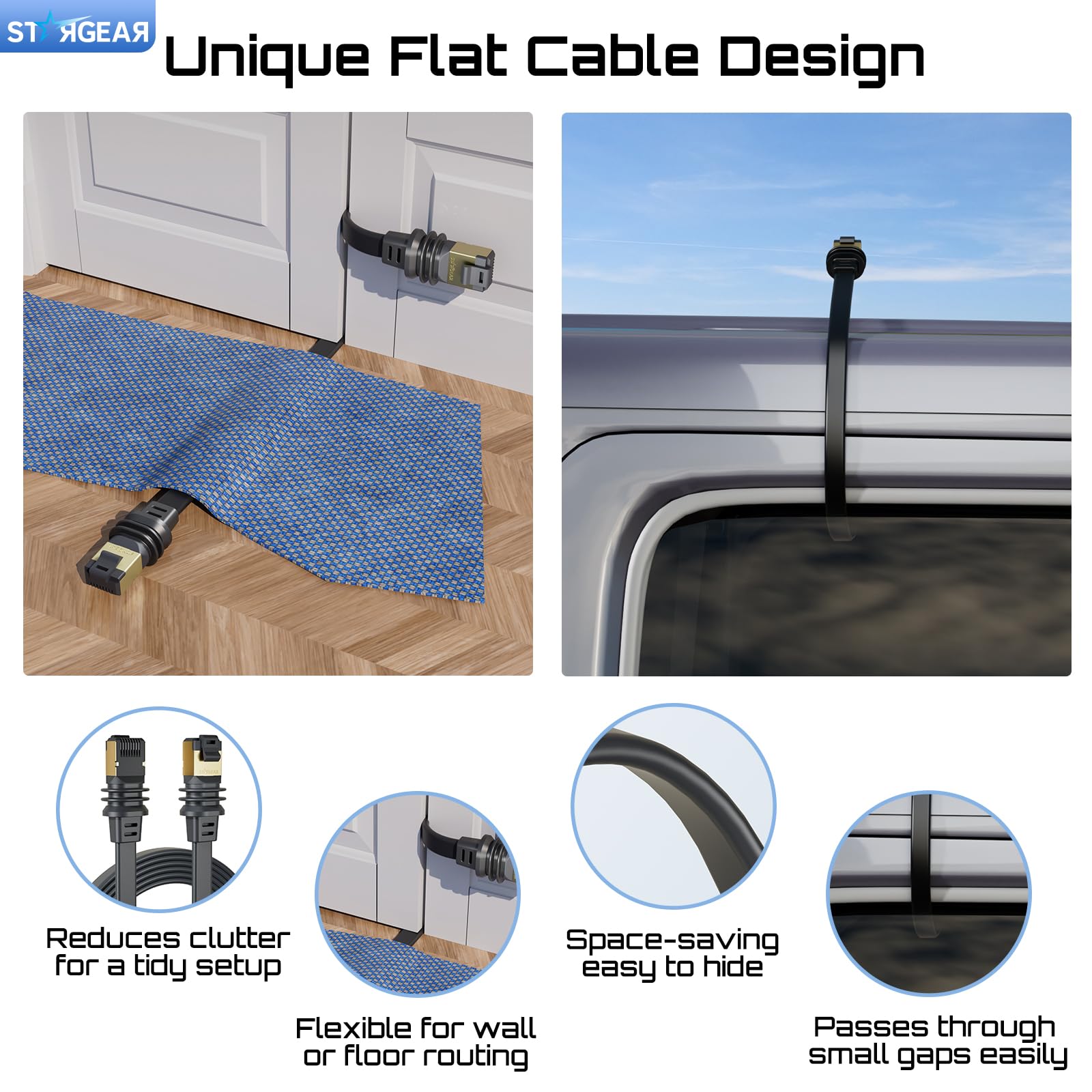 Amazon.com: STARGEAR 150FT Starlink Gen 3/Mini Cable, Starlink